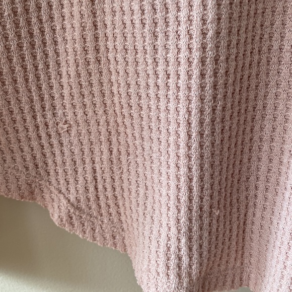 Forever 21 Waffle Knit Lightweight Hoodie - Picture 6 of 6